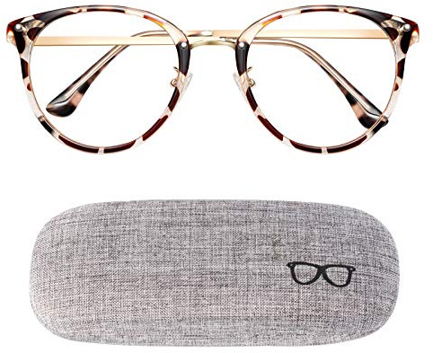 SUNTIRC Blaulichtfilter Brillen PC Gaming Bluelight Filter Uv Anti blaulicht Damen Herren Brillen ohne sehstärke Computer Brillenfür PC Handy und Fernseher,Blue Light Blocking Glasses