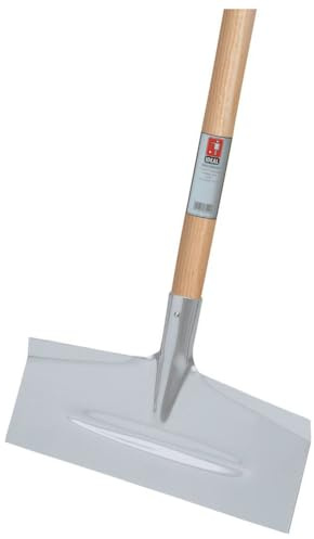 IDEAL-Schneeschieber Stoßscharre | Schaufelblatt 40 cm | Stiel 130 cm