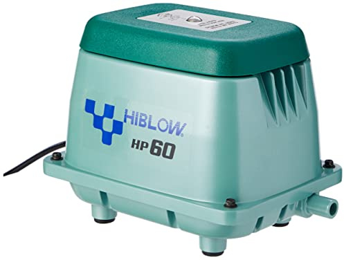 HiBlow Luftpumpe HP-60 60l/min bei 1,3m, Ausgang 18mm, 51 Watt