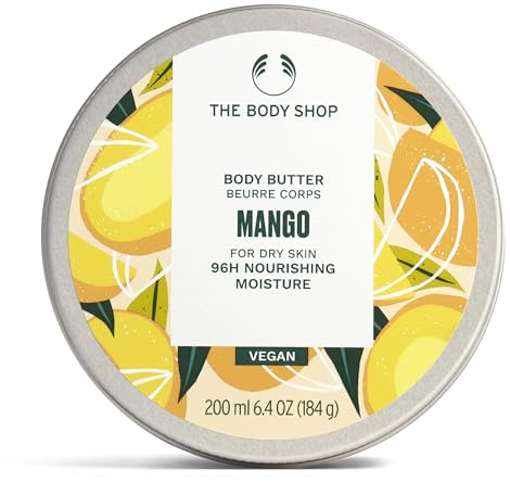The Body Shop Mango Body Butter unisex, Mango Körperbutter 200 ml, 1er Pack (1 x 200 ml)