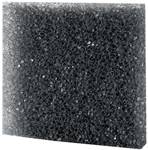 Hobby 20482 Filterschaum, schwarz grob, 50 x 50 x 2 cm, ppi 10