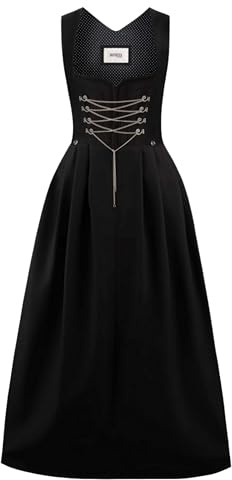 Stockerpoint Damen Dirndl Amber I Größe 34-54 I Trachtenkleid mit liebevollen Details & Schubtaschen I Bequem & pflegeleicht I Perfekt für Trachten & Festlichkeiten
