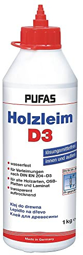Pufas Holzleim D 3 1,000 KG