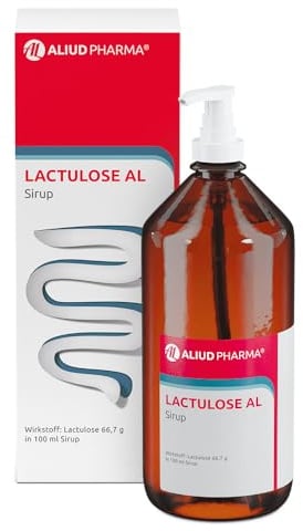 ALIUD PHARMA Lactulose AL Sirup, 500 ml: Osmotisches Abführmittel bei Verstopfung
