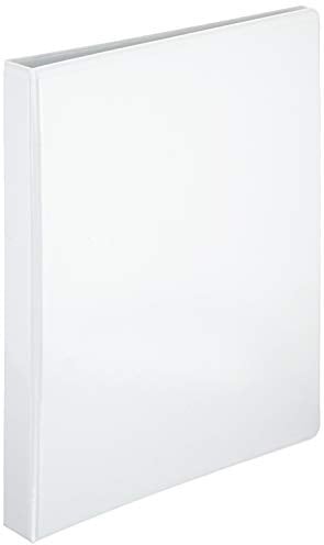 Esselte 49708 Ringbuch Präsentation, mit Taschen, A4, PP, 2 Ringe, 25 mm, weiss