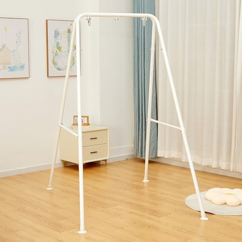 SELFLA Faltbarer Hängemattenständer, tragbarer Hängemattenstuhl, Gestell für faltbare Hängematte für drinnen oder draußen, einfach zu montieren und zu verstauen (Hängemattenstuhl nicht im Lieferumfang