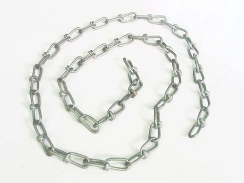 30 Meter Knotenkette DIN 5686 verzinkt - K 27 (2,5 mm)