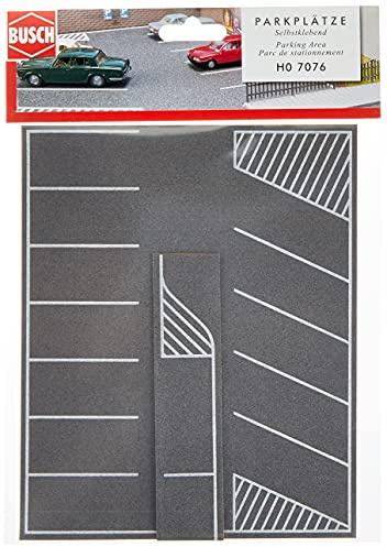 Busch 7076 H0 Parkplatz + 3 Parkbuchten
