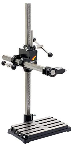 WABECO Bohrständer Fräsständer BF1243 mit 2 Zustellachsen vertikal/horizontal Säule 750 Ausleger 500 mm Made in Germany