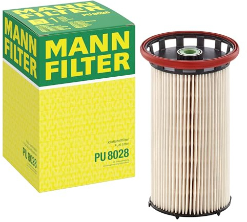 MANN-FILTER, PU 8028 Kraftstofffilter | Für PKW, Schutz des Kraftstoffsystems, Injektorschutz, Zuverlässige Kraftstoffversorgung, Echte OE-Technologie