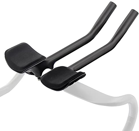RXL SL Triathlon Lenkeraufsatz Carbon Fahrradlenker 31.8 Aero Bars Carbon | Triathlon Lenkeraufsatz Rennrad Lenker Aufsatz 30° TT Rest Bar 360mm UD Mat