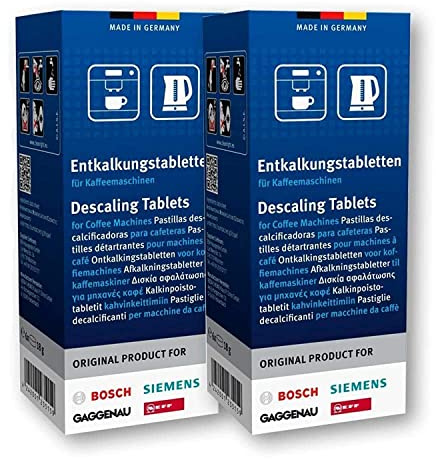 12 Entkalkungstabletten für KAFFEEMASCHINEN von Bosch Siemens Neff Gaggenau Nr.: 310967