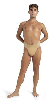 Capezio Herren Suspensorium CN5930, wattiert, Natürlich, XL Adult