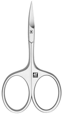 ZWILLING Nagelhautschere (Für feinen Schnitt der Nagelhaut und Hautresten, sichere Nagelpflege, scharfe Schneide), Premium, Silber, 95 mm
