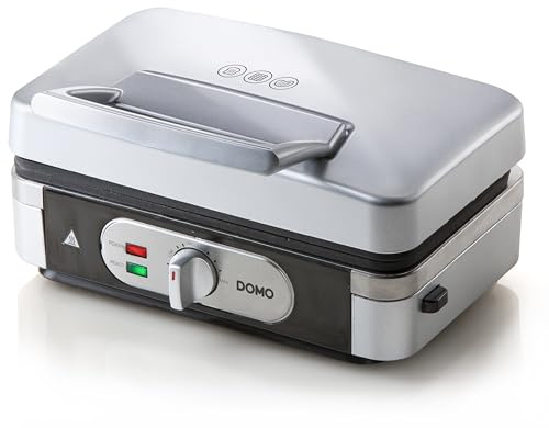 DOMO 3-in-1 Sandwichmaker – Waffeleisen, Kontaktgrill