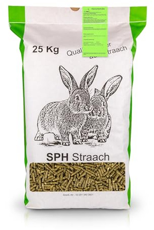 SPH Futter für Kaninchen und Nager 25kg Sack - universelles Futter aus regionaler Produktion