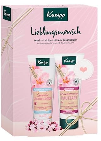 Kneipp Geschenkpackung Lieblingsmensch - Set: Duschbalsam + Körperlotion - inkl. Geschenkbox