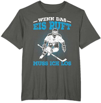 Eishockey Hockey Spruch Eishockeyspieler Geschenk T-Shirt