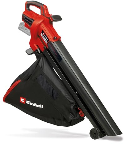 Einhell Akku-Laubsauger VENTURRO 18/210 Power X-Change (Li-Ion, 18 V, Saugleistung 500 m³/h, Fangsack 45 L, Blasfunktion bis 210 km/h, ohne Akku & Ladegerät)