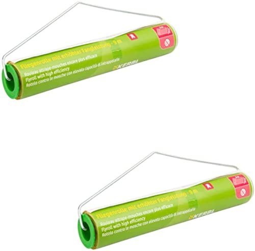 Kerbl Stall Fliegenrolle mit Lockstoff - Doppelpack - 2 x 9m