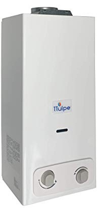 TTulpe Propangas-Durchlauferhitzer Indoor B-6 P37 Eco, 1.5 V, Weiß