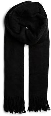 PIECES Damen Pcjira Scarf Noos Schal, Schwarz, Einheitsgröße
