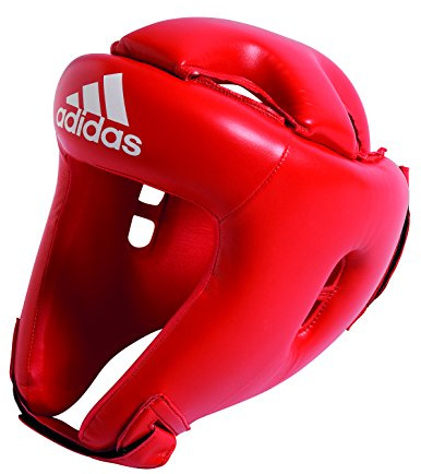 adidas Kinder Kopfschutz Rookie Children Head Guard, red, L, adibh01