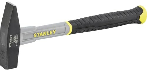 Stanley Schlosserhammer Fiberglas 300g (Länge 295 mm, polierter Kopf) STHT0-51907