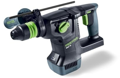 Festool Akku-Bohrhammer KHC 18 SDS-Plus im Systainer | Bürstenloser EC-TEC Motor, 2,6 J Schlagenergie, KickbackStop, SDS-Plus- und Schnellspannbohrfutter enthalten