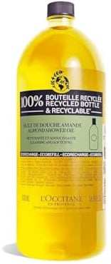 L'OCCITANE Öko-Nachfüllpackung Mandel Duschöl, 500 ml