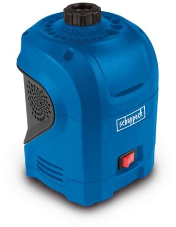 Scheppach Bohrerschleifgerät DBS900 | zum Nachschleifen von HSS E-, HSS-, CrV- oder WS-Spiralbohrer | Leistung 95W | Leerlaufdrehzahl 1500 min-1 | Schärfwinkel 118° | Schleifscheiben-Ø 75 mm
