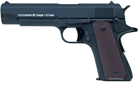Softair Pistole GSG1911 aus Vollmetall, Kal. 6mm BB, AEP-System <0.5 Joule, 203653