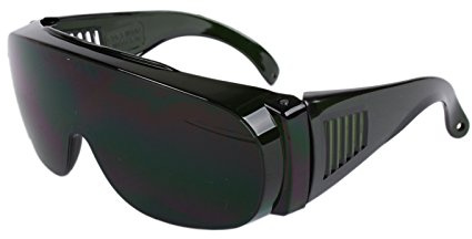 Schmerler welding goggles Panorama green DIN5 - for people who wear glasses!