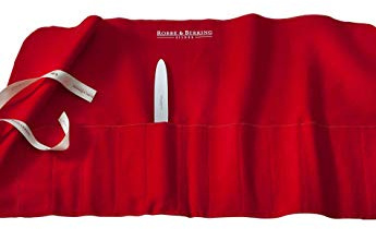 Robbe & Berking Bestecktasche aus Stoff. Aufbewahrung für versilberte und silberne Bestecke. Schützt Silberbesteck vor Kratzern und kann das Anlaufen verhindern. (12 Menügabeln / 12 Menümesser)