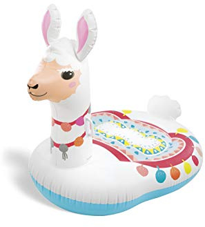 Intex Cute Llama Ride-ON 57564np Bunt ca. 135 x 94 cm