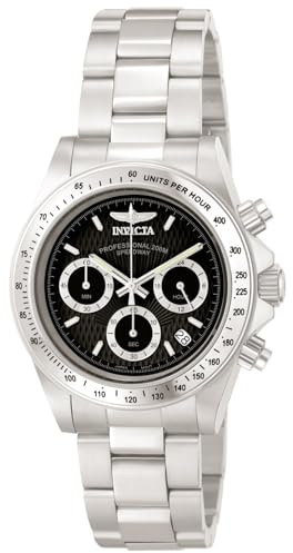 Invicta Speedway Edelstahl Herren Quarzuhrwerk - 39mm