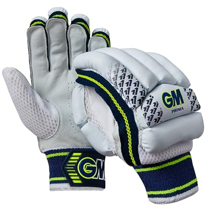Gunn & Moore GM Cricket-Schlaghandschuhe, leichtes Design, Handfläche aus Baumwolle, Rechtshänder, Gewicht pro Paar, ca. 330 g, 1 Paar