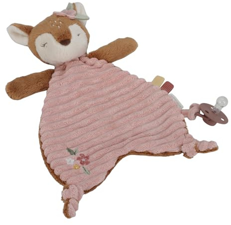 Little Dutch Schmusetuch Schnuffeltuch Kuscheltuch Schnullertuch REH rosa - Fairy Garden