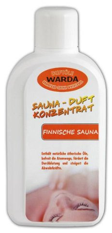 Warda Saunaaufguss Finnische Sauna Konzentrat 1000 ml Flasche