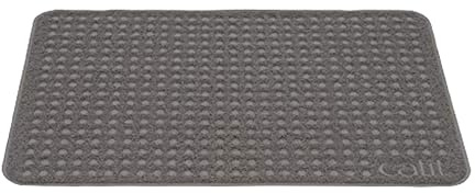 Catit Einstreuauffangmatte, für Katzentoiletten, 60 x 90cm, grau