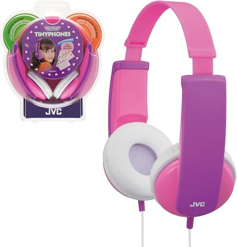 JVC HA-KD5-P-E Kinder Stereo Kopfhörer pink