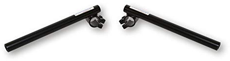 FEHLING Stummellenker Montage Gebelstandrohr 33 mm, Länge 265 mm (Black)