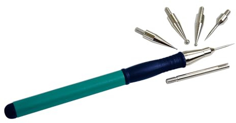 VBS Embossing-Stift inkl. 6 Aufsätze Quilling Papier Werkzeug DIY Pen Pricking