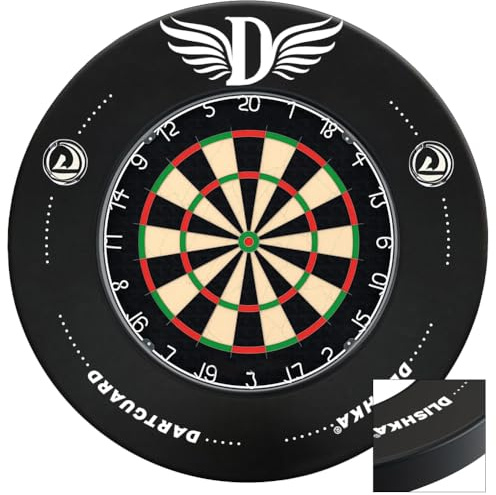Dartscheibe Dart ZubehöR-Dart Surround Eva,Dartscheibe Schutzring FüR Verpasste WüRfe,Einfache Montage FüR Zuhause&Outdoor,Der Dartscheibe Surround Ring. (Flügel, T:2.5CM)