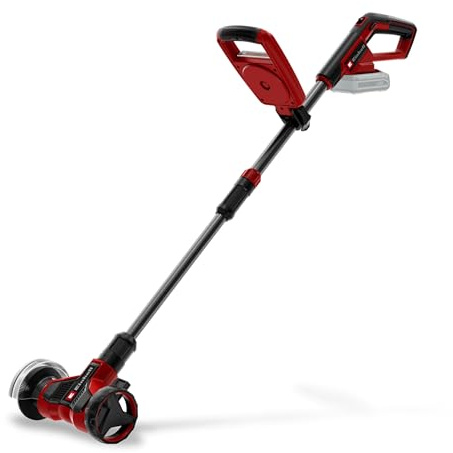 Einhell Akku-Fugenreiniger GE-CC 18/110 Li E-Solo Power X-Change (18 V, Führungsholm teleskopierbar, Zusatzhandgriff, Führungsrad verstellbar, inkl. 2x Bürsten, ohne Akku)