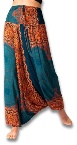 PANASIAM Aladin Pants Mandala 3, Turquiose L