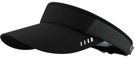 CLAPE Breite Krempe Visor Cap Damen Herren Verstellbar Sommer Sonnenhut | Atmungsaktiv,UV-Schutz Sonnenvisier Sonnenschild Sport Visor für Golf,Tennis,Pickleball,Radfahren,Outdoor