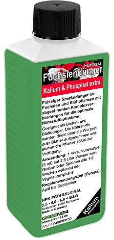 Fuchsien-Dünger Kübel & Beet, Fuchsia NPK Flüssigdünger HIGHTECH