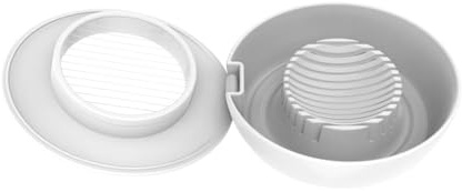 Fiskars Eierschneider, Kunststoff/Edelstahl, 13,3 x 12 x 4,2 cm | Functional Form, Weiß, 1016126