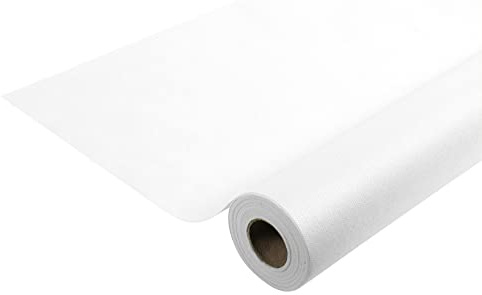 Pronappe Tischdecke R785001I Einweg-Tischdecke aus Spunbond-Vlies Länge 50m Breite 1,20m (pro Rolle) Farbe weiß Reißfestes, wasserabweisendes und abwischbares Material
